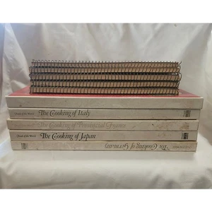 5 Volumes Food of the World w Recipe BooksJapan China Germany France Italy SH - Imagen 1 de 6