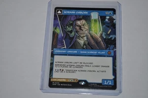 MTG magic SPIDERMAN spm BORDERLESS NORMAN OSBORN GREEN GOBLIN #220 MYTHIC - Picture 1 of 2