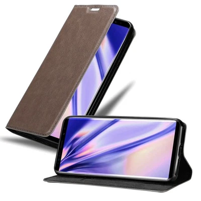 Funda para Samsung Galaxy NOTE 9 Cubierta Protección Libro Billetera Libro Magnético Foto 1 de 4