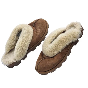 UGG Hausschuhe Damen 8 Coquette Lammfell Clog Fleece gefüttert Komfortschuhe 5125 - Bild 1 von 12