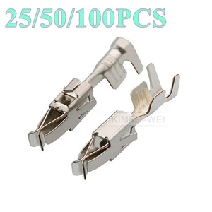 TE/AMP 20-17 AWG Automotive Crimp Female Socket Pin Terminals Contact 964286-2 - Picture 1 of 2