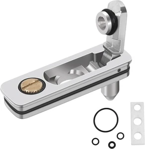 YUSUD Lighter Gasket Seal, Metal Repair Kit with Cotton Felt Pad, Silver - Picture 1 of 7