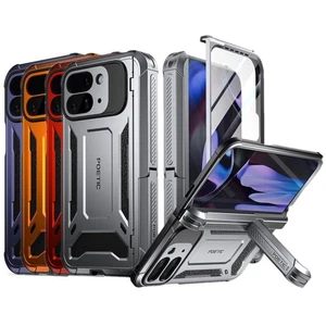 For Google Pixel 9 Pro Fold / Pixel 10 Pro Fold Case Poetic with Kickstand Cover - Picture 1 of 54