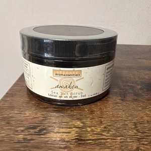 NUEVO, tarro exfoliante sellado Arbonne Aromassentials Awaken Sea Salt tamaño 5 oz - Imagen 1 de 5
