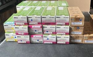 Original Toner DELL 1320c 2130cn 2135 P238Cx4 P239Cx 5 P240C x24 Patronen - Bild 1 von 1