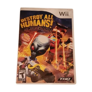 Destroy All Humans: Big Willy Unleashed Nintendo Wii Disc + Hülle und Handbuch 2006 - Bild 1 von 7