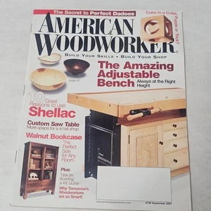 American Woodworker Magazine #130 September 2007 The Amazing Adjustable Bench - Picture 1 of 3