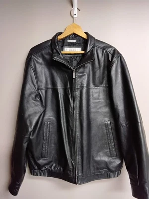 Perry Ellis Lambskin Coat Men's Size L - Image 1 of 4