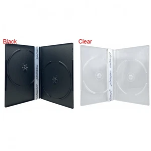 Lotto custodie DVD doppie slimline Premium 7 mm (100% materiale nuovo) - Foto 1 di 9