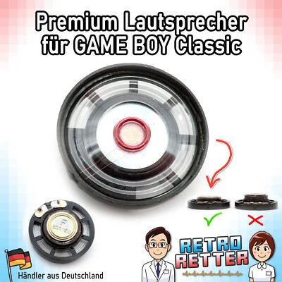 Premium Gameboy Classic Ersatz Lautsprecher DMG Audio Sound Speaker DMG-001 - Bild 1 von 4