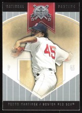 2004 Fleer National Pastime  3 Pedro Martinez  NM-MT  Boston Red Sox