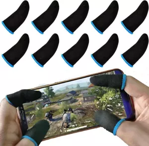 PUBG Mobile Finger Sleeves for Gaming | 10 pcs | Thumb Sleeves for Mobile Gaming - Picture 1 of 1