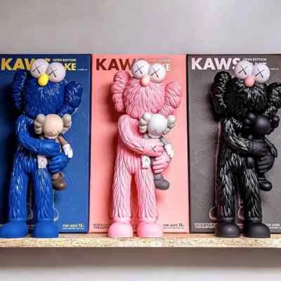 VENDEDOR DE EE. UU. - Figura de acción coleccionable para fanáticos de Kaws "Tomar" muñeca de juguete de diseñador Foto 1 de 4
