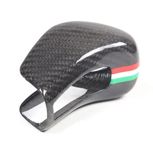 Real Carbon fiber Gear Shift Knob Trim For Maserati Ghibli/Quetro/Levante 13-18 - Imagen 1 de 12