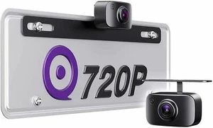 eRapta Backup Camera Waterproof License Nite View Vision Car Reverse Rear T11 - Picture 1 of 8