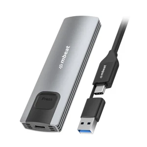 mbeat 10Gbps M.2 NVMe SATA SSD Enclosure  Easily install  Versatile Storage Opti - Picture 1 of 1