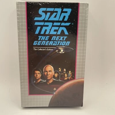Star Trek Next Generation VHS First Duty And Cost Of Living -New - Image 1 of 4