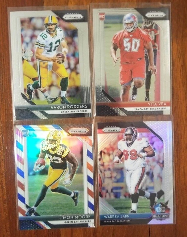 2018 Prizm Veteran, Rookie Base, Parallel & Insert Football Cards #120-300 PYP! - Image 1 of 1