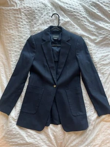 Club Monaco Womens Navy Blazer Size 00 (XXS) - Picture 1 of 4