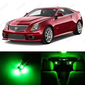 19 x Paquete de luces interiores LED verdes para Cadillac CTS CTS-V 2008-2013 + HERRAMIENTA - Imagen 1 de 7