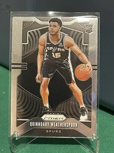 2019-20 Panini Prizm Quinndary Weatherspoon Rookie Card RC #285 Spurs - Picture 1 of 1