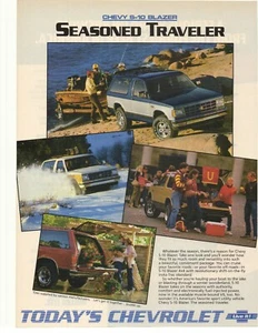 1986 Chevrolet S-10 Blazer Advertisement - Picture 1 of 1