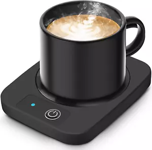 Mug Warmer for Coffee & Candle, Electric Coffee Warmer with Aluminum Metal Panel - Picture 1 of 12