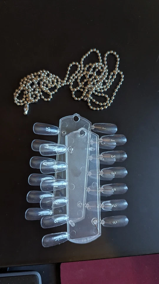 OPI 2 Sets 24 Plastic Tips Nail Polish Practice Training - Image 1 of 1