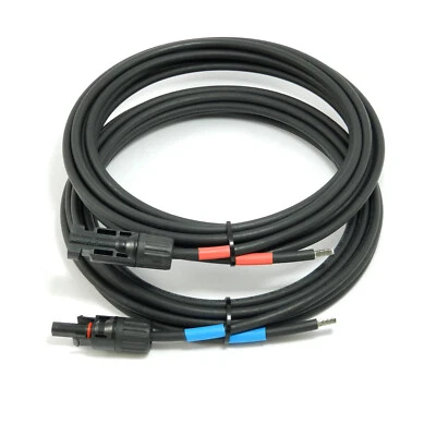 SOLARTRONICS Verbindungskabel für Laderegler und Solarmodule 6mm² 1-50m Schwarz Solarkabel 0%