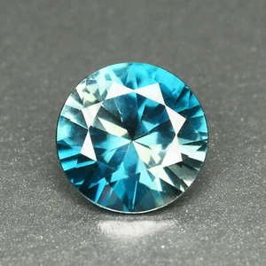 1.06 Cts Blue Zircon Cambolite Untreated 100% Natural Loose Gemstone Cambodia - Picture 1 of 3