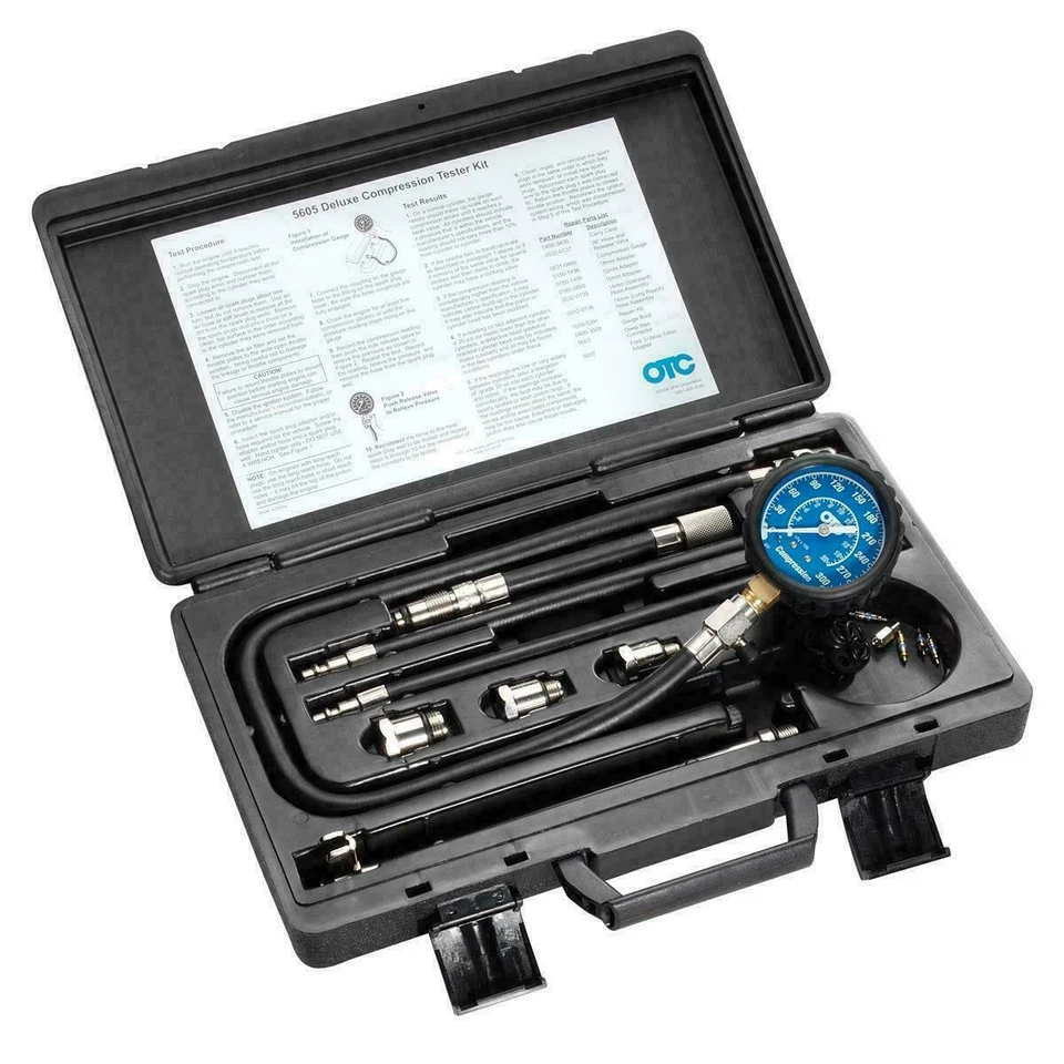 OTC 5605 Deluxe Compression Tester Kit NEW - Image 1 of 1