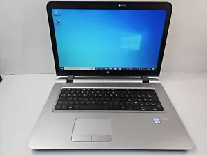 HP PROBOOK 470 G3 - 17.3" 2.3GHZ I5-6200U | 8GB RAM | 256GB SSD | WINDOWS 10 - Picture 1 of 6