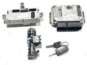 0281014455 Set Motorsteuergerät Fiat Bravo 1.6 Mjet 2008 Ersatzteile Verwendet - Bild 1 von 7