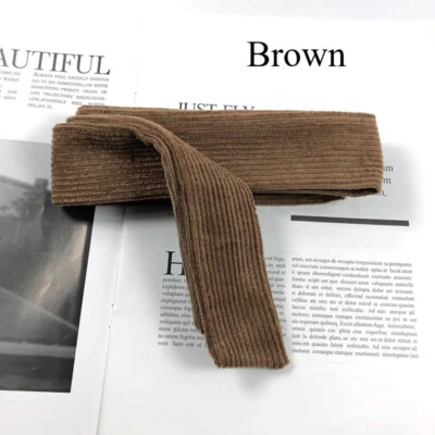 Mujeres Hombres Pana Cinturón Cintura Retro Suave para Abrigo Chaqueta Corbata Accesorio Foto 1 de 4