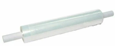 18" x 1000FT 80 Gauge Pallet Wrap Stretch Film Shrink Hand Wrap 1000' 4 Rolls - Image 1 of 2