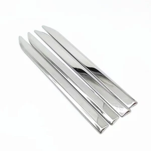 Car Accessories Front Side Fender Cover Chrome Door Dagger Emblem Trim 4PCS - Picture 1 of 16