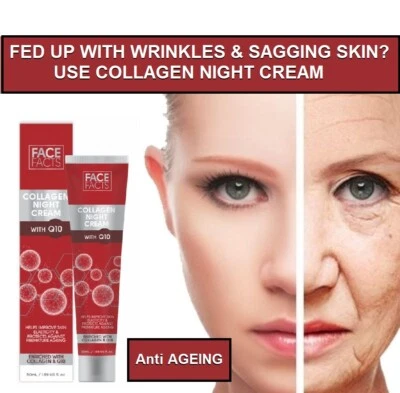 Anti Ageing Q10 Face  Lift Cream. Anti Wrinkle, Plumper Skin Firming Filler 50ml - Image 1 of 4