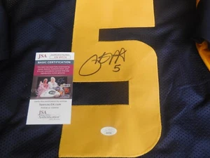 Pat White signed West Virginia WVU Mountaineers XL jersey JSA COA Eers Dolphins - Picture 1 of 3