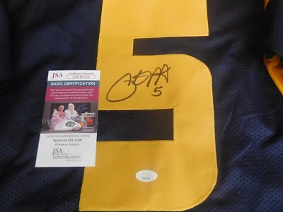 Pat White signed West Virginia WVU Mountaineers XL jersey JSA COA Eers Dolphins - Image 1 of 3