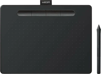 Wacom Intuos GraphicsTablet Small Medium Wired Bluetooth Wacom Refurbished - Image 1 of 4
