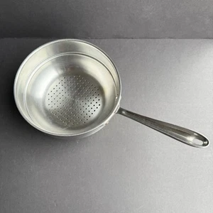 "Colador de vapor ALL-CLAD cesta colador inserto acero inoxidable 8"" diámetro 3 cuartos" - Imagen 1 de 6