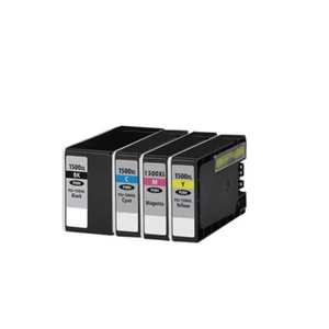 4 Tintenpatronen für Canon MB2050 MB2100 MB2350 MB2700 MB2750 MB2755 PGI 1500XL - Bild 1 von 5