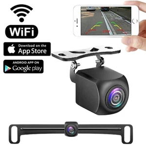 WiFi Wireless Rear View Backup Camera Car Truck RV Waterproof iOS Android HD 720 - Picture 1 of 10