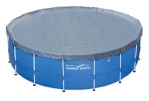 Abdeckplane rund Pool Ø 305 cm Frame Pool Quick Up Poolplane Poolabdeckung - Bild 1 von 1