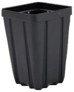 Square Pots 3.5" P86D Deep - Greenhouse Growing for Vegetables & Flowers - 50 Ct - Picture 1 of 3