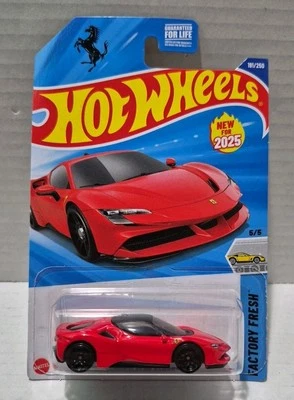 Hot Wheels 2025 Mainline Ferrari SF90 Stradale New In Package  - Image 1 of 4