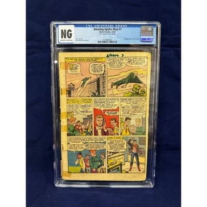Amazing Spider-Man #7 CGC NG Coverless Page 1 Missing (SS) - Picture 1 of 3