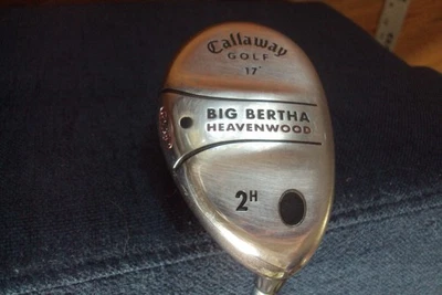 Callaway Big Bertha Heavenwood 2 hybrid 17 deg uniflex steel 40.5" mid grip - Image 1 of 4