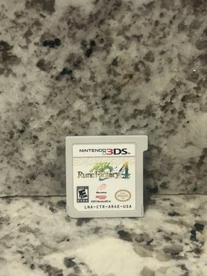 Rune Factory 4 (Nintendo 3DS, 2013 г.) — только подлинный картридж, протестирован и работает - Изображение 1 из 2