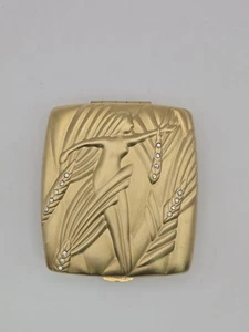 1996 Estee Lauder Golden Virgo Lucidity Translucent Pressed Powder Compact NOS - Bild 1 von 11